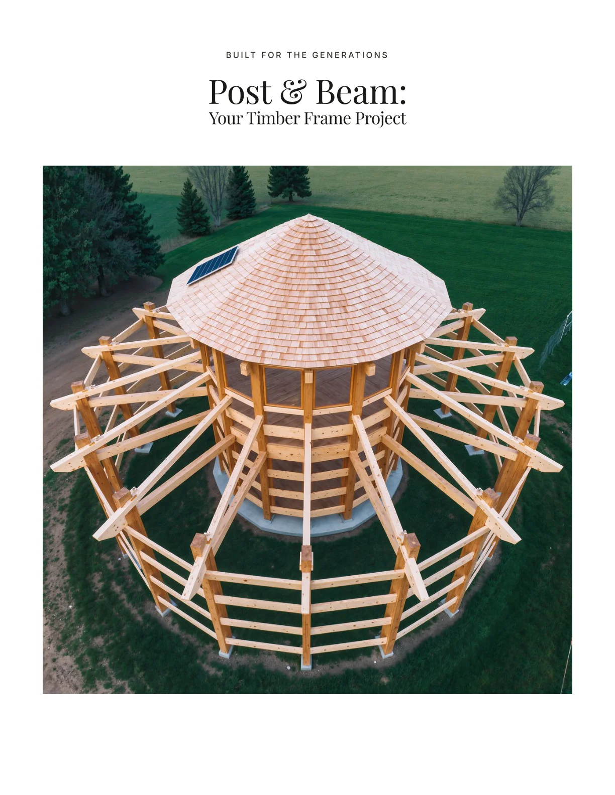 Post & Beam Round Barn