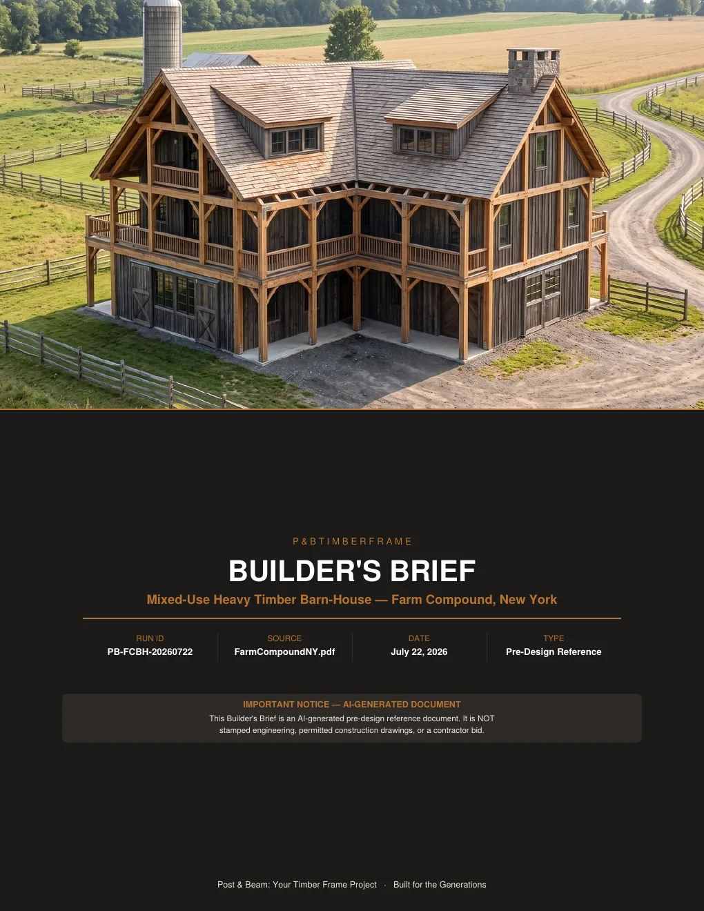 Post & Beam Brief